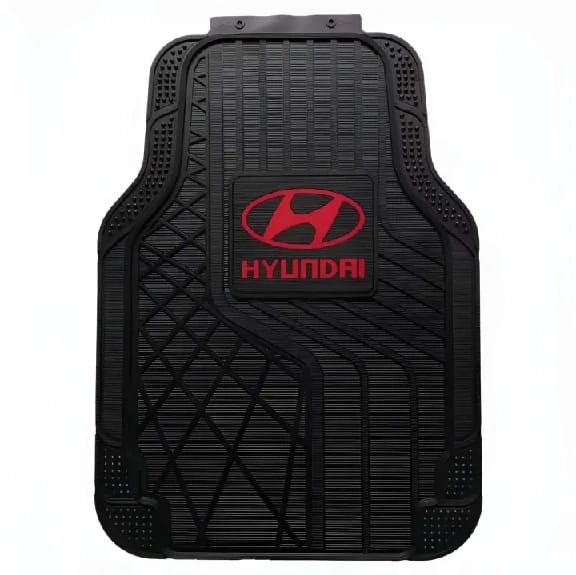Hyundai Car Rubber Floor Mat 5 Pcs Universal Fit - image 2