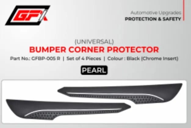 Car Bumper Protector Black Guard Carriage Protection Bumper Guard Carriage Black Bumper Protector - image 4