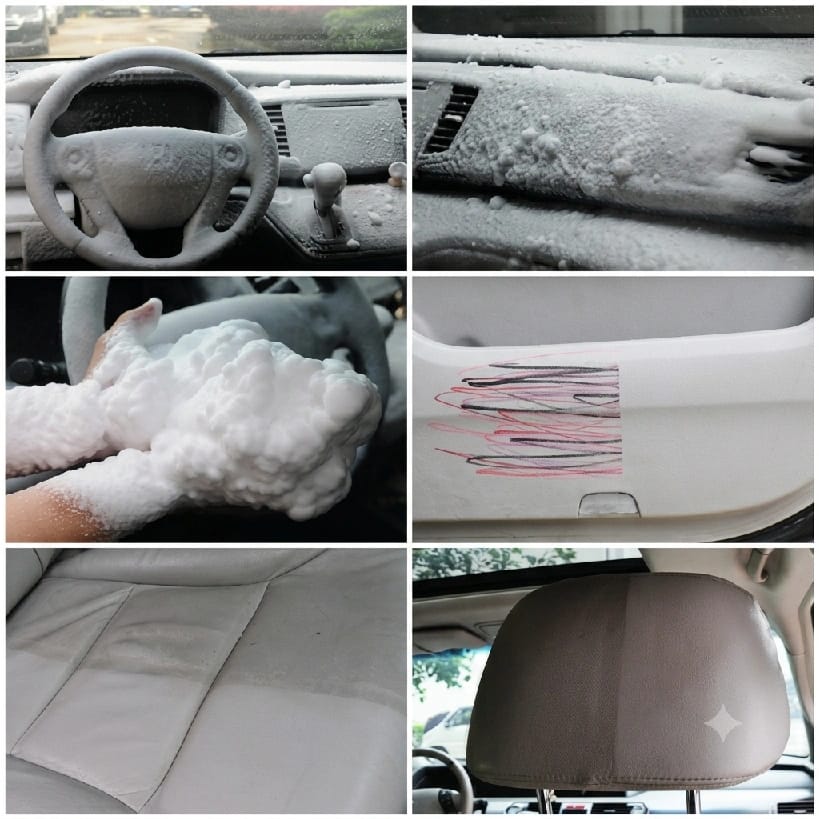 Multi-Purpose Foam Cleaner 668ML – Deep Cleaning Suitable For Car & Home Use - Biaobang - image 3