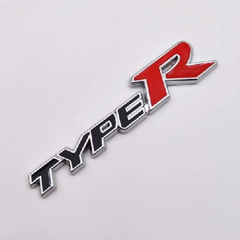 Type R Logo Car Emblem Premium 3D Racing Sport Badge Sticker - image 2