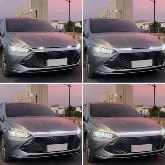 Car LED Hood Light Strip 1.5M 12V Front Bonnet Daytime Running Lights For Cars Trucks SUVs - image 3