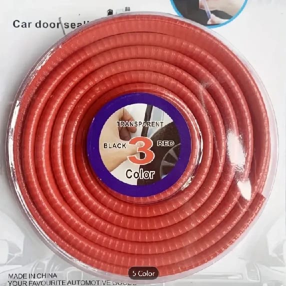 Car Anti Collision Door Strip (Red)