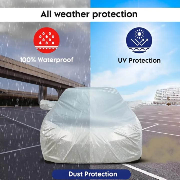 Hyundai Grand I10 Nios || Car Body Cover Double Layered Waterproof Car Body Cover - image 4