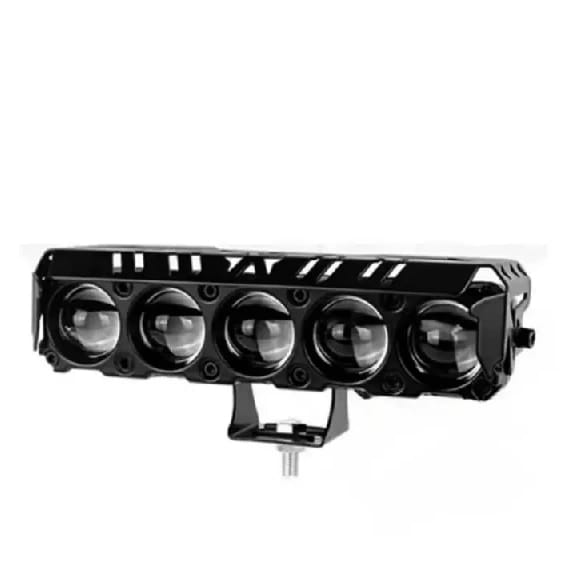 5 Projector Lens Led Auxiliary Fog Light With 3 Color Mode (White / Yellow / Flasher) - image 1