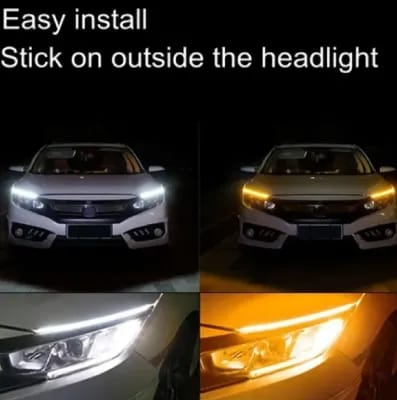 Car Drl LED Light With Side Light Indicator - image 2