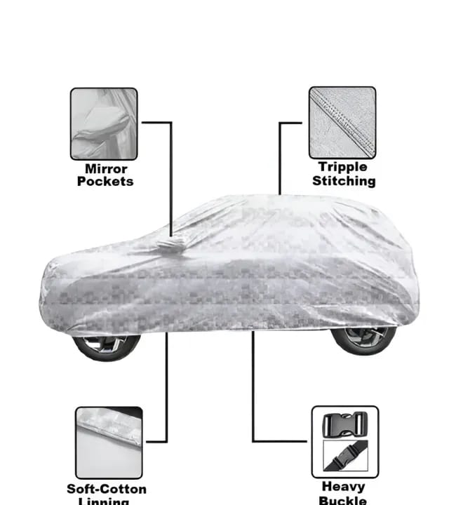 Ta Ta Indieca || Car Body Cover Double Layered Waterproof Car Body Cover - image 3