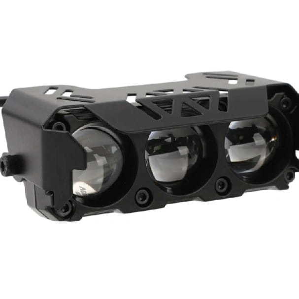 3 Projector Lens Led Auxiliary Fog Light With 3 Color Mode (White / Yellow / Flasher) - image 1