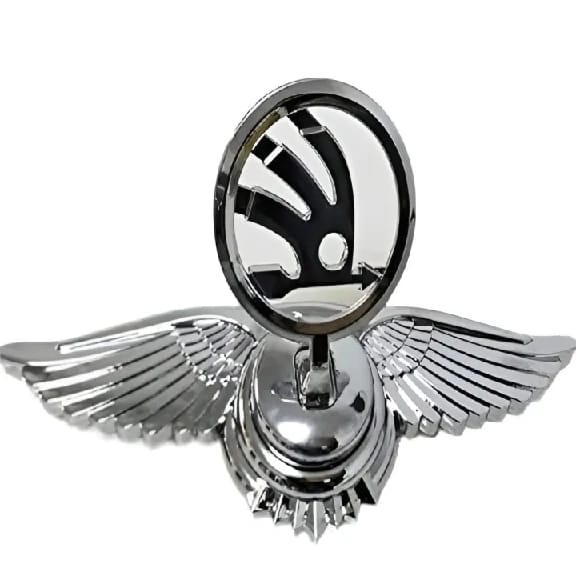 Skoda Bonnet Logo With Wings For All Skoda Cars - image 2