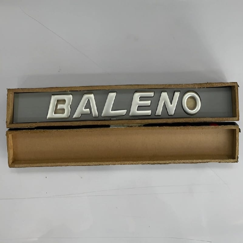 Baleno Car 3D Letters - image 2