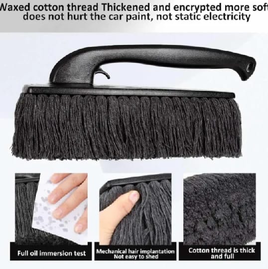 Car Duster | Waxed Coated Duster With Soft Cotton Thread - image 2