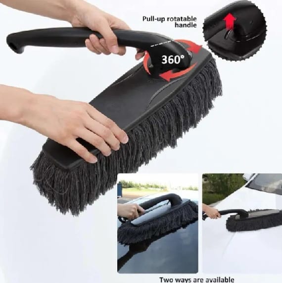Car Duster | Waxed Coated Duster With Soft Cotton Thread - image 3