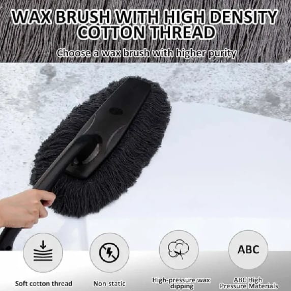 Car Duster | Waxed Coated Duster With Soft Cotton Thread - image 1