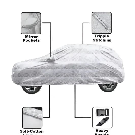 Land Cruiser 250 || Car Body Cover Double Layered Waterproof Car Body Cover - image 5