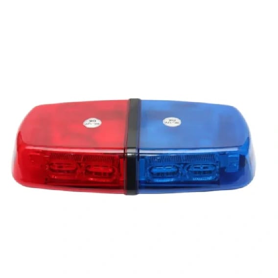 LED Revolving Bar Light / Siren Light Red Blue - image 1