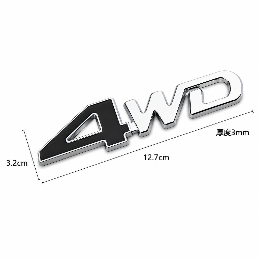 4WD Car Emblem Sticker - image 2
