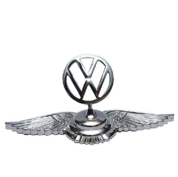 Volkswagen Bonnet Logo With Wings For All Volkswagen Cars