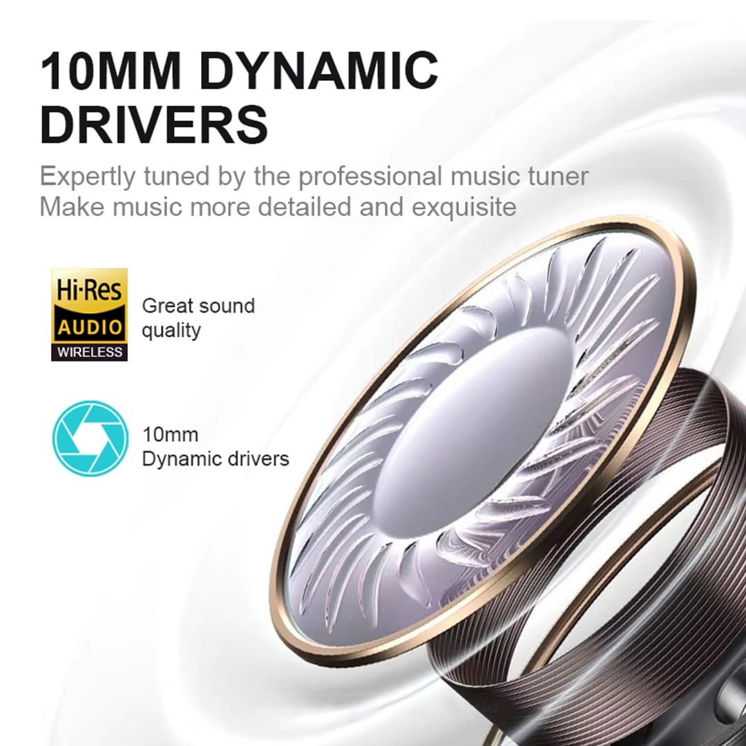 Elephu Rizz 3012 Earbuds | 50 Hours Playback | Rapid Charging | Environmental Noise Cancellation| 4 Mics| Dual Pairing| Game Mode| Rapid Charge | 1 Year Warranty | Stereo Audio | IPX4 Sweat And Splash Resistant - image 5