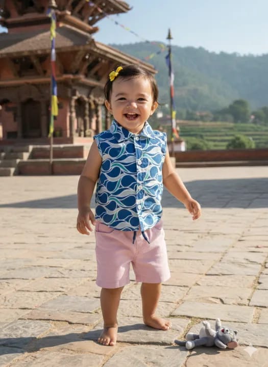 J.Fisher Shorts and Shirt Combo For Kids - image 1