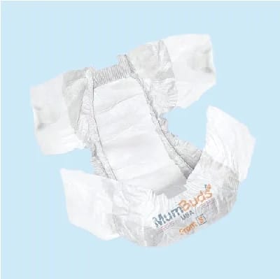 MumBuds USA Ultrathin Baby Diapers Small (4–8kg) - Pack Of 42 - image 3