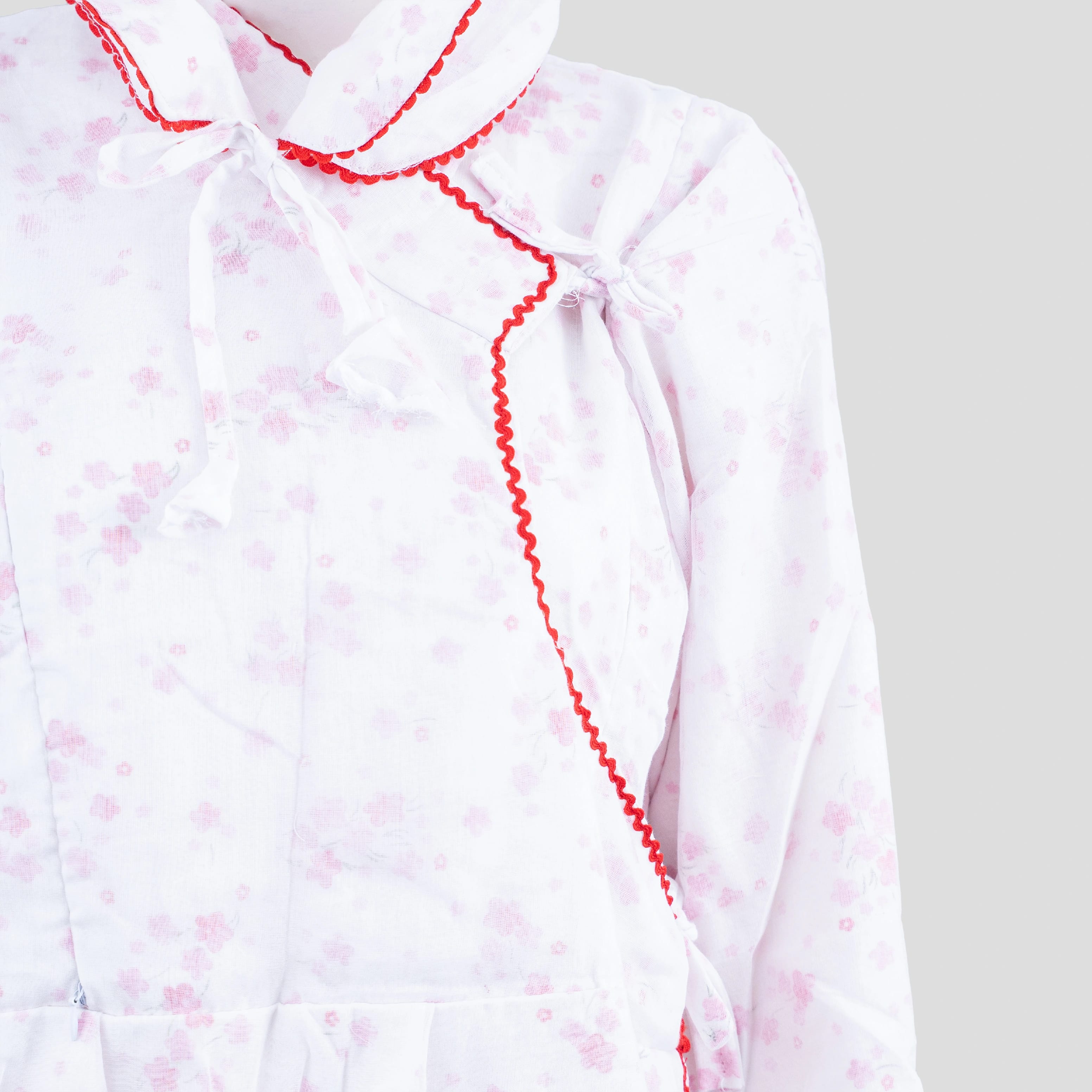 Chhunumunukids Matching Muslin Maternity Gown And Baby Bhoto Set - image 5