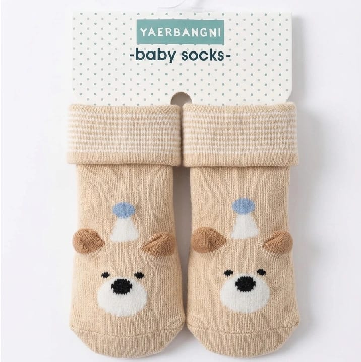 Anti-Slip Soft Cotton Baby Socks - image 1