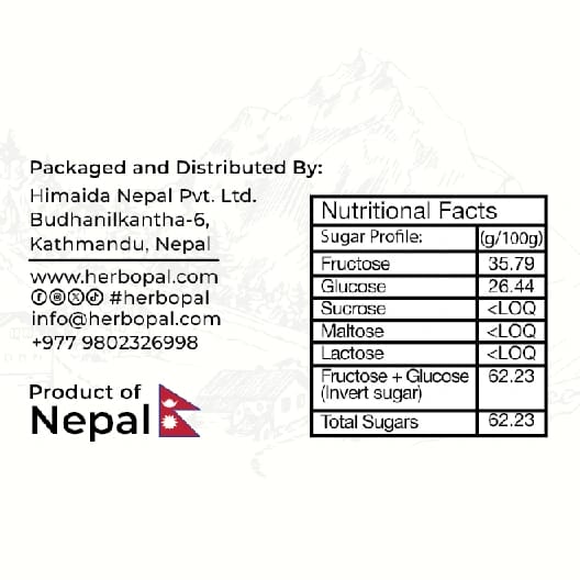 Rudhilo Honey 500g Raw Himalayan Honey Nepal | Herbal Honey For Cough Cold, Immunity & Women Health | Natural Organic Honey - image 3