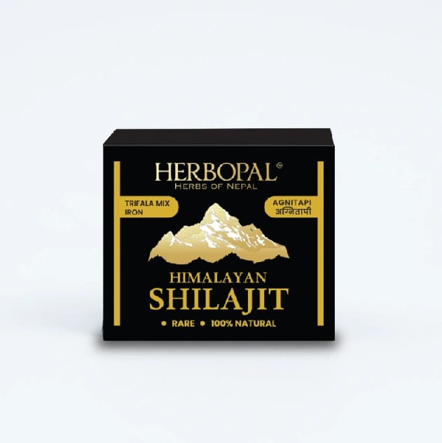 Herbopal Shilajit Nepal | 100% Pure Shilajit Resin | Natural Mineral Supplement | Iron Grade | 12g Pack - image 2