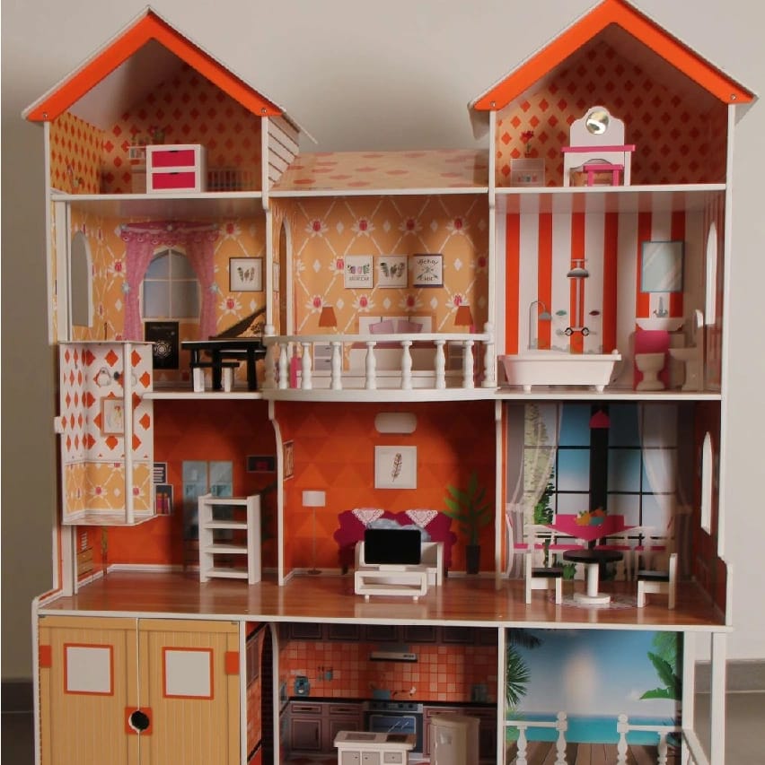 Wooden Doll House TX1283 - image 1