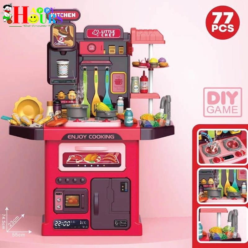DIY KITCHEN SET 77PCS TOY - image 4