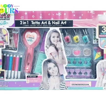 2 In 1 Tattoo Art & Nail Art Toy - image 4