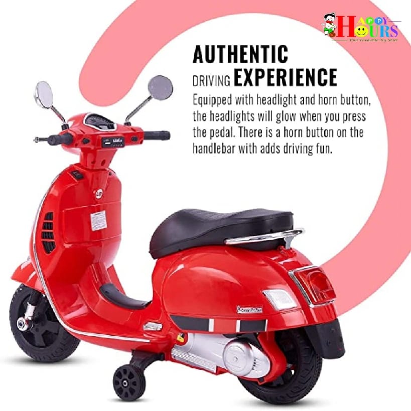 Real Vespa Scooter JS618 Baby Toy - image 3