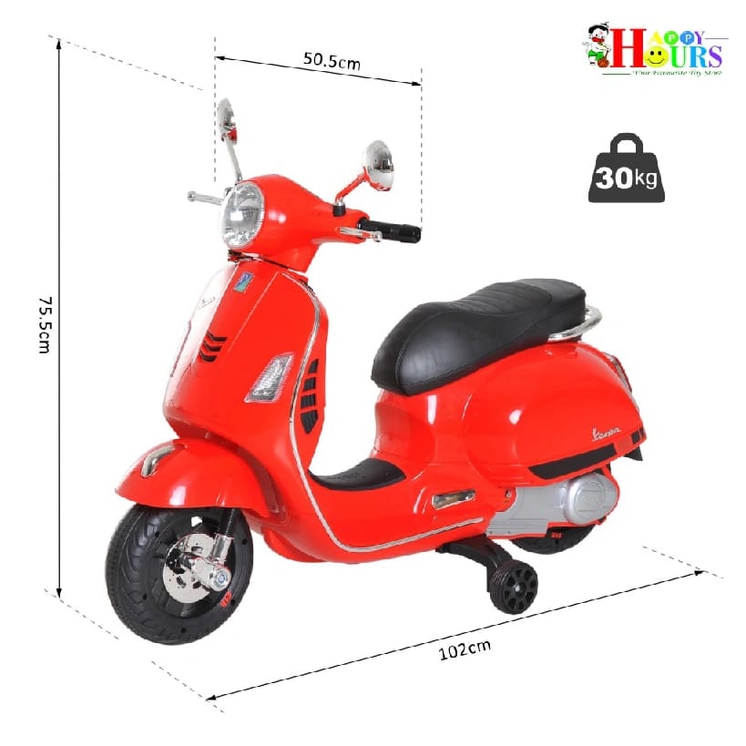 Real Vespa Scooter JS618 Baby Toy - image 4