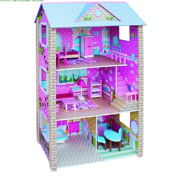 WOODEN DOLL HOUSE 1061