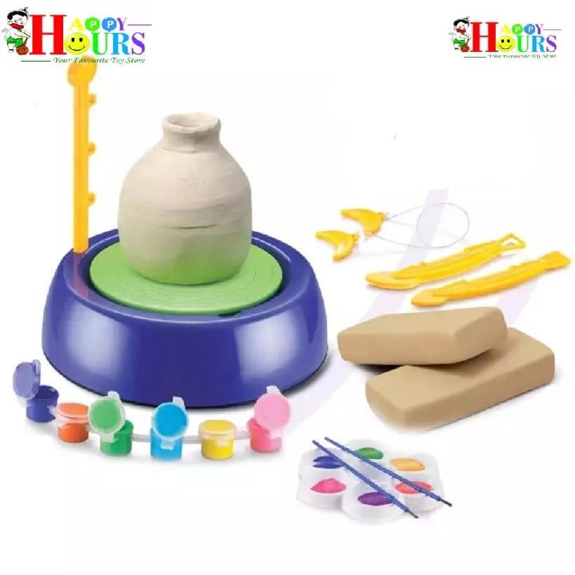 POTTERY WHEEL CLAY DIY TOY FOR CHILDREN - image 2