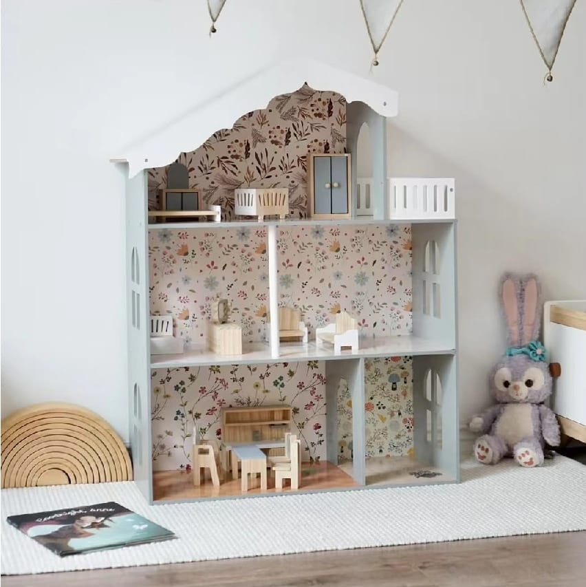 Wooden Doll House TX0053