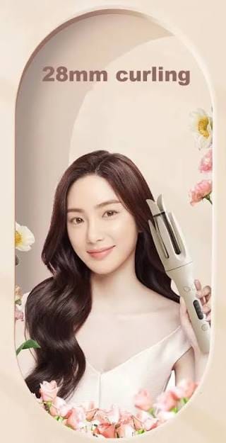 Automatic Hair Curler With LED Display, Perfect Rotation, Temperature Control, No Tangle - image 4