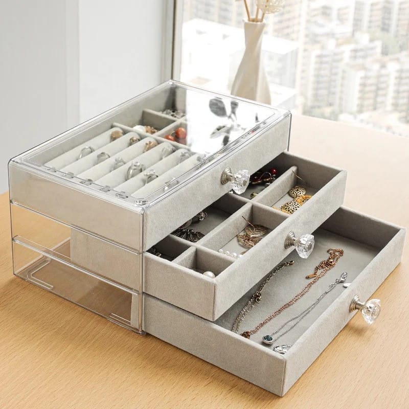 Layered Professional Jewellery Organizer Box /Jewellery Box - image 2