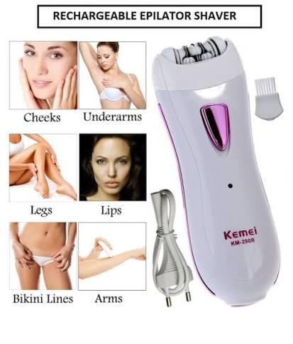 Kemei Km-290R Rechargeable Women Hair Remover Epilator - image 5