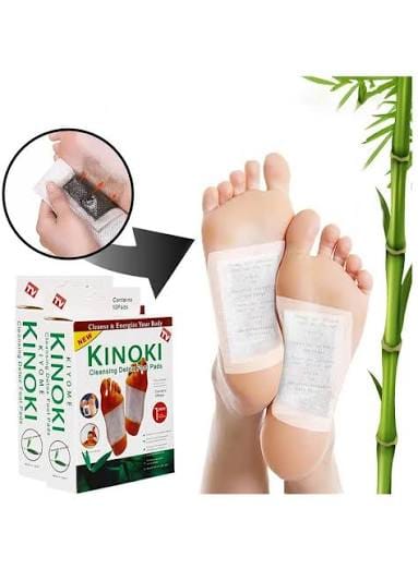 Kinoki Detox Foot Patch | Toxins Remover, Cleansing, Fat Loss & Better Sleep (10 Pcs) - image 3