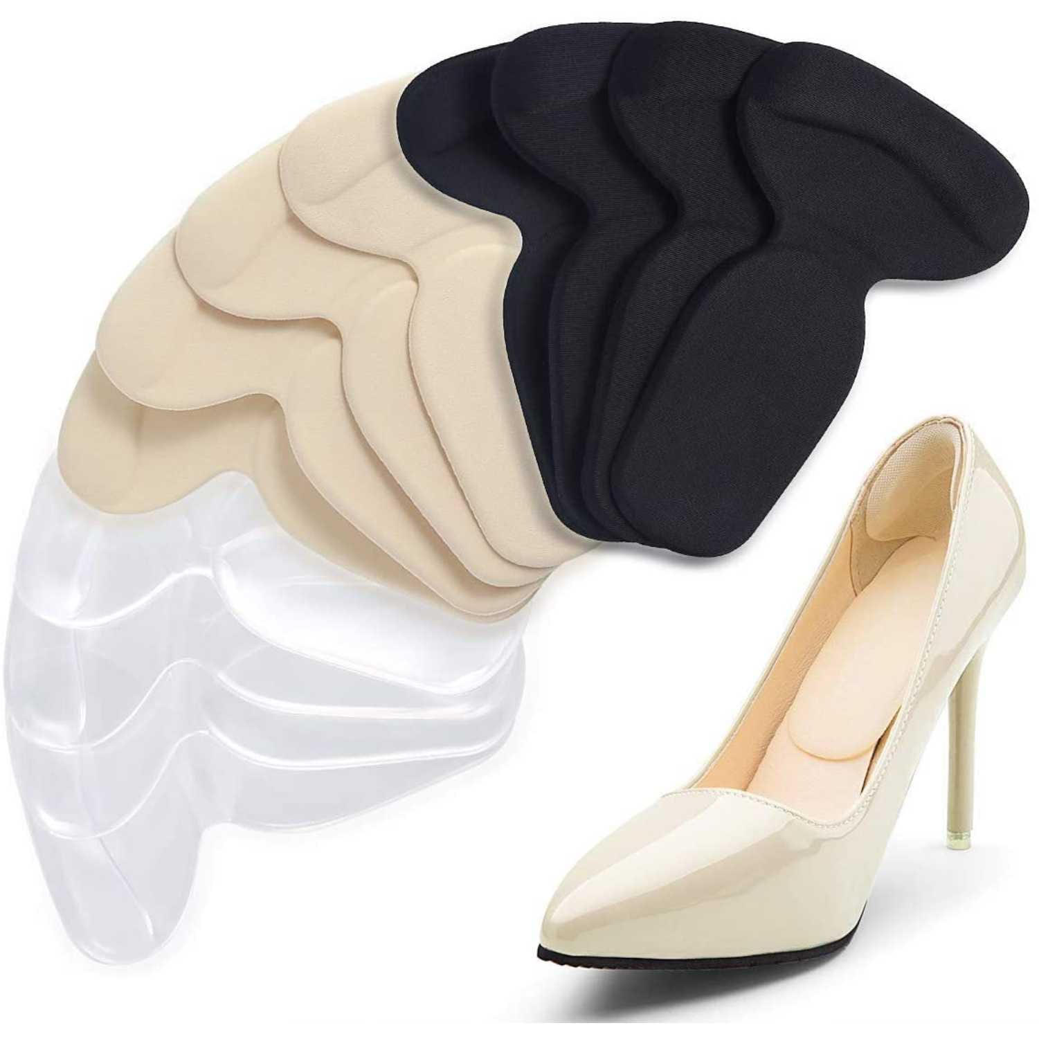 Soft T Shape High Heel Grips Liner Shoes Insert Pad - 1 Pair - image 5