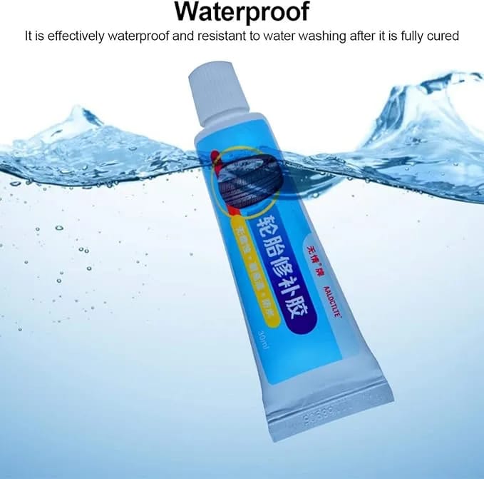 Tire Repair Adhesive, 30l Waterproof Bicycle Tire External Adhesive | Tire Adhesive, Tread, Sidewall, Tyre, Strong Adhesive, Rubber Adhesive, Tire Repair Adhesive, Waterproof, Bicycle Tire Repair - image 3