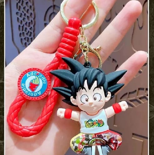 Anime DragonBall Z Cartoon Keychain Son Goku Master Roshi Keyring Pendant Kids - image 2