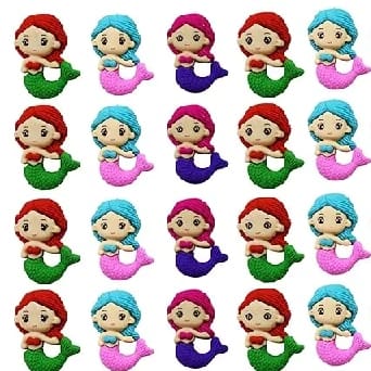 Beautiful Mermaid Ocean Princess Erasers For Birthday Return Gifts For Kids B’Day Return Gift Party Idea For Kids Birthday (Set Of 3)) - image 2