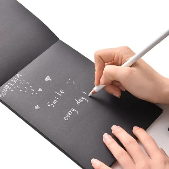 White Charcoal Pencil Set Of 3 For Sketching, Drawing And Other Artistic Work - image 2