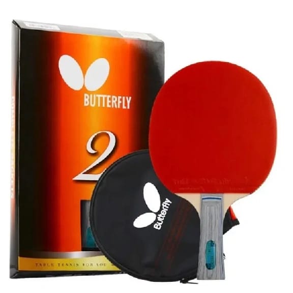 Butterfly TBC202 FL Pre-Assembled Table Tennis Racket Ready Make Racket Ping Pong Handshake - image 1