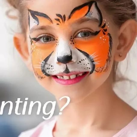 Face Painting Set 7 Vibrant Paints, 4 Crayons, Sponge, And Applicator For Creative Artistry, Multicolor - image 4