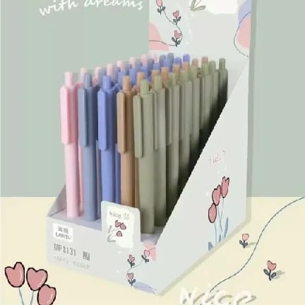 2 Pcs Tulips With Dreams Cushioning Point Mechanical Lead Pencil 0.5mm (Random Color 2 Pcs Set) - image 4