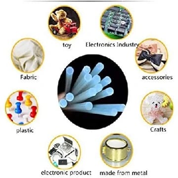 10 Pcs Hot Melt Gluestick.Glue Gun Stick For Small Gluegun - image 2