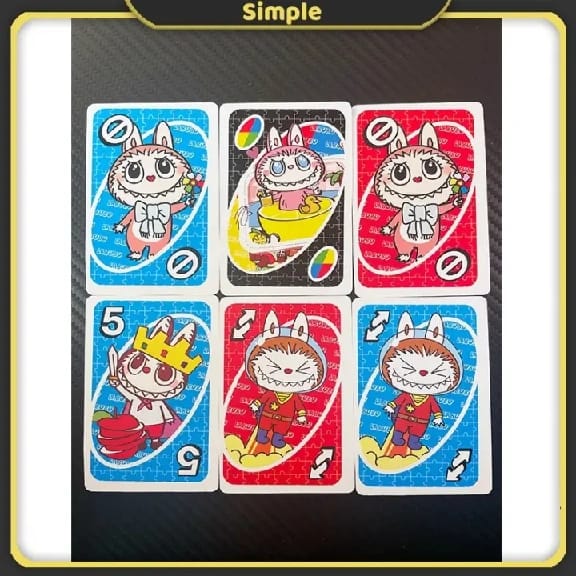 UNO LABuBu Card! Gathering Board Game Cards Children'S Fashion Toys Playing Cards Halloween Birthday For Friend Gifts - image 3