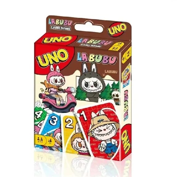 UNO LABuBu Card! Gathering Board Game Cards Children'S Fashion Toys Playing Cards Halloween Birthday For Friend Gifts - image 1